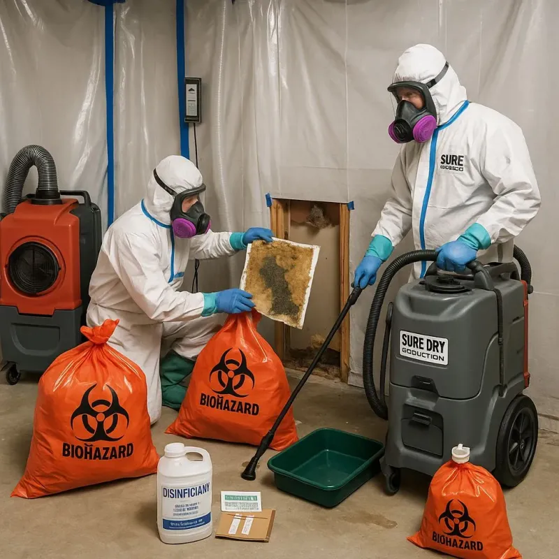 Contaminated Water Handling Protocols process in Acton, MA