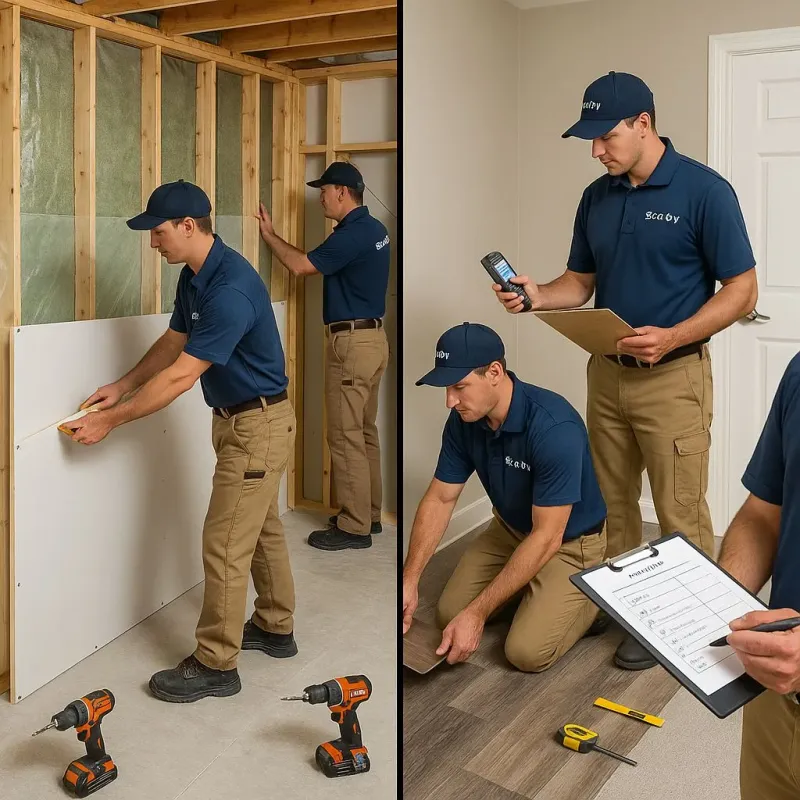 Repairs and Reconstruction process in Acton, MA