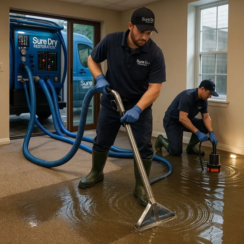 Water Extraction and Removal process in Acton, MA